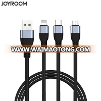 Joyroom 1.5m 3 in 1 USB Charging Cables for Apple/Android phone