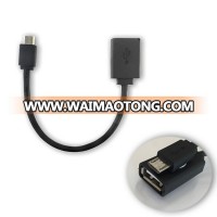 1.5ft Plastic Data Transfer Usb Otg Cable Micro for Huawei