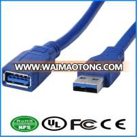 Top Quality Super Speed USB3.0 A Male to A Female Fast Charging & Data Transfer Extension Cable